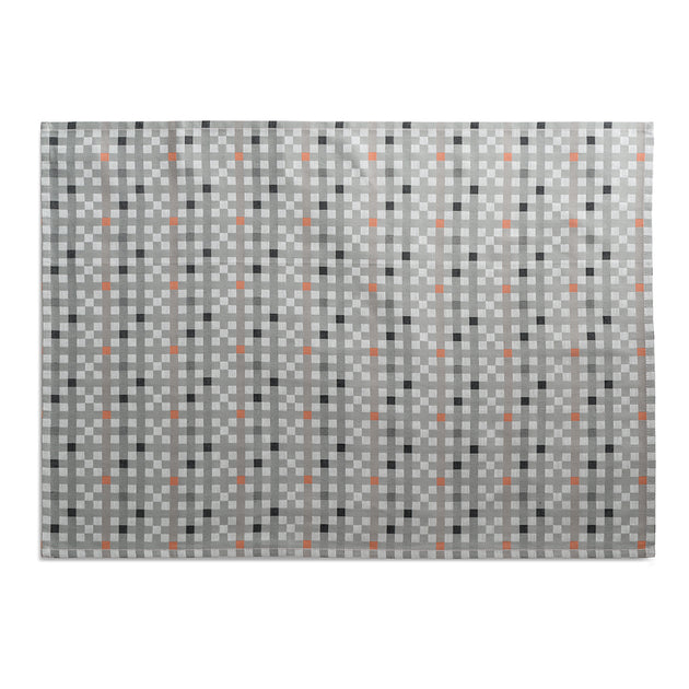 Mosaic Tea Towel in Grey – Zuzunaga