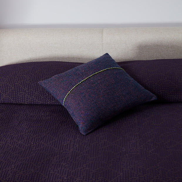 Mapping Purple Bedspread