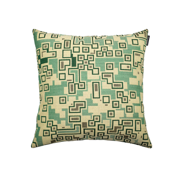 Inca Bold Green Cushion